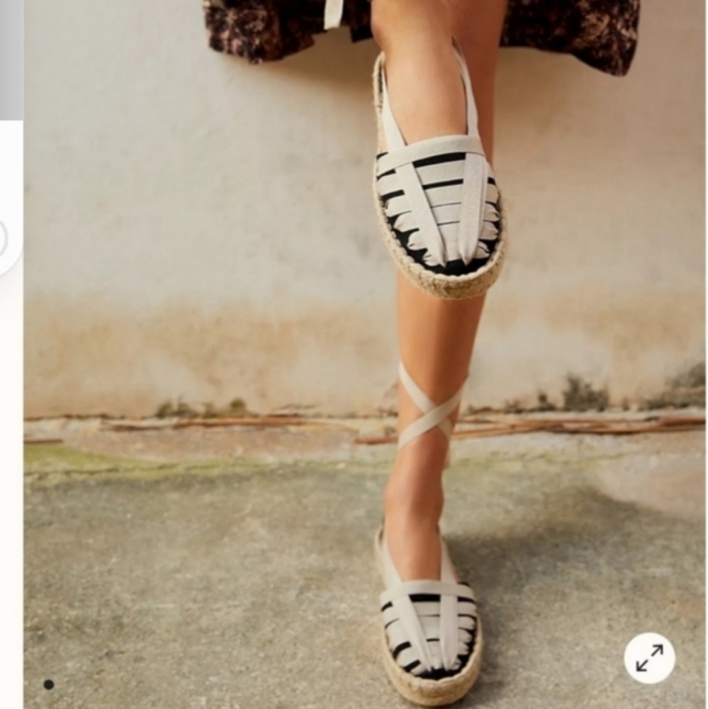 Free People Cecilia cotton wrap espadrille - Picture 2 of 15